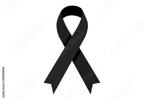 Fotografie Lazo negro de luto