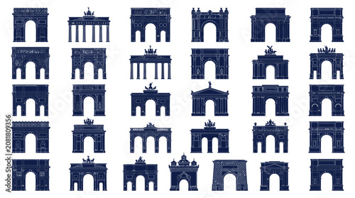 Photos Collection of Iconic Triumphal Arches and Gateways