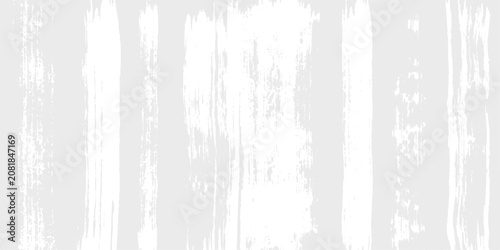Cuadro en lienzo Light Gray Vertical Brush Texture