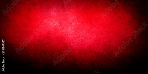Red grunge vintage textured wall background with aged dirty rough paint surface abstract retro wallpaper design