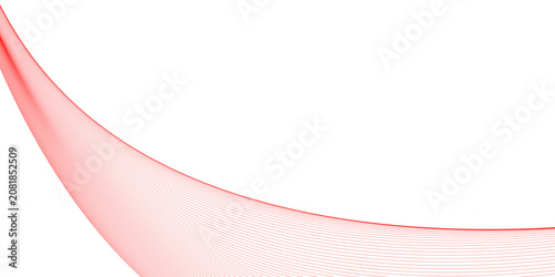 Abstract business background with soft pink curved line, elegant minimal concept for design