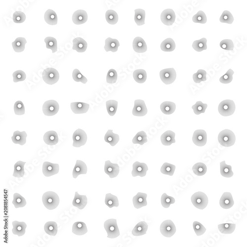 Photos Big set of 64 sound equalizer icon with lines