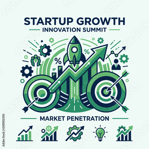 Startup Innovation Summit For Market Growth And Business Expansion Visualized