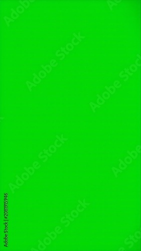 Vibrant solid green gradient background for digital compositing