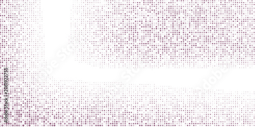 Canvastavla Halftone Gradient Blue Color Halftone Background Staggered Dots Pattern modern d
