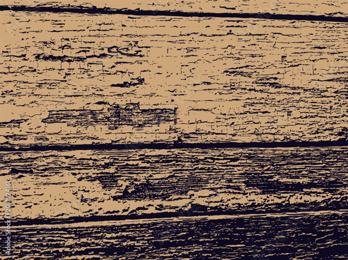 Background with texture of old wood Stock Vector