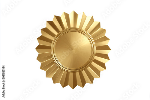 sharp line villa property badge isolated on white background