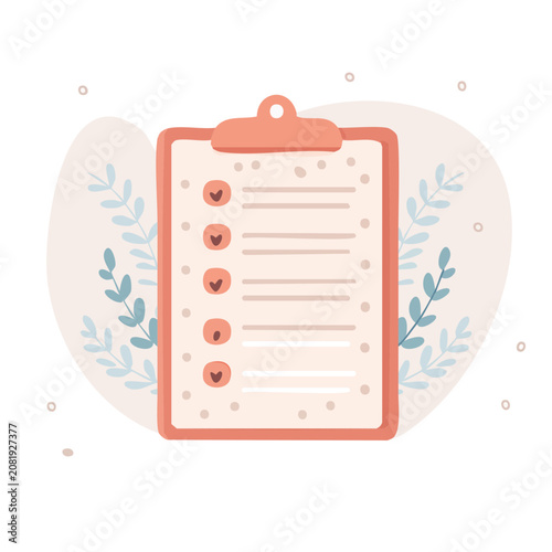 Clipboard with checklist and checkmarks