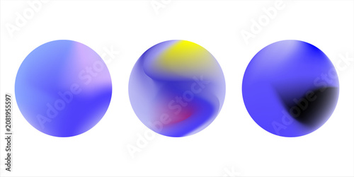 Blue gradient background, abstract green blue grain gradation texture, vector noise texture blur abstract background