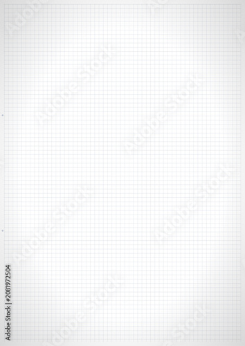 Blank grid paper background with subtle texture and light shading  