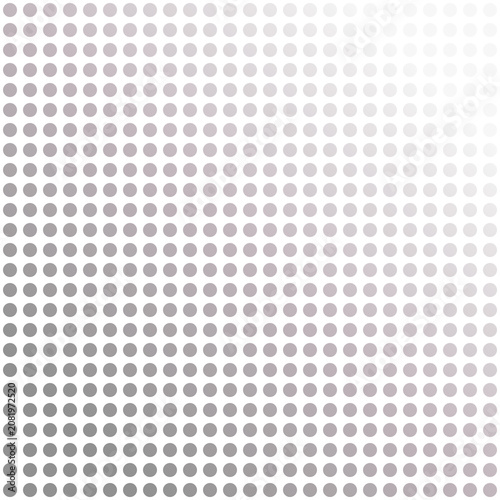 Abstract grey dotted pattern in minimal style  