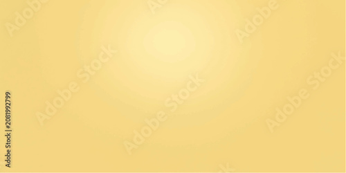 Bild auf Leinwand A soft golden yellow gradient background, illuminated with a bright, diffused light at the top, creates a warm and inviting ambiance, perfect for subtle design elements