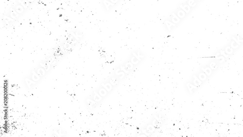 Fotografie white distressed paper texture with scattered black specks and smudges resemblin