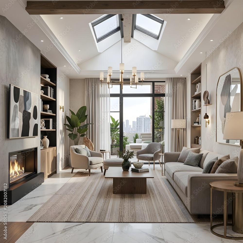 Fototapeta premium Luxurious Interior