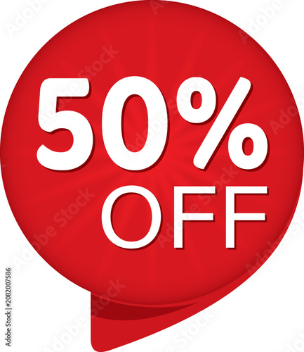 Special Offer Sale Red Tag Isolated Vector