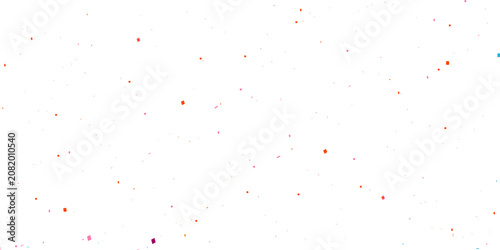 Fotografie colorful confetti background with vibrant blue and red pieces scattered across a