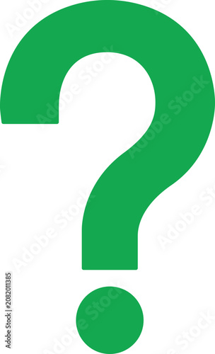 Question mark icon flat vector illustration design isolated on white background