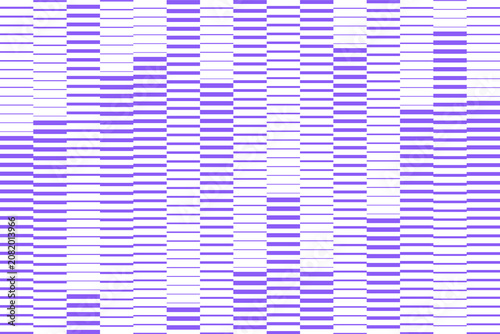 Violet Sound Wave Equalizer Pattern, Vertical Bar Chart Frequency Visualization, Violet Abstract Music Background