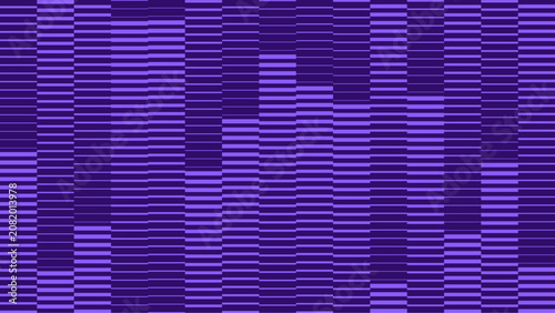 Violet Sound Wave Equalizer Pattern, Vertical Bar Chart Frequency Visualization, Violet Abstract Music Background