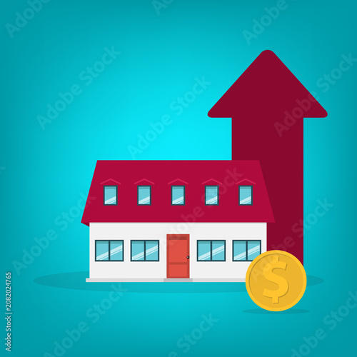 Residential Property Value Growth with Rising Real Estate Investment	