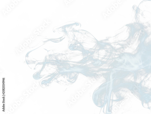 Abstract image of swirling white vapor against textured gray and black backgrounds