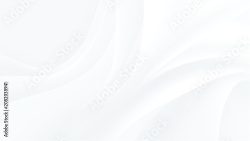 Fotografía Abstract white fabric silk texture background with soft smooth waves and elegant