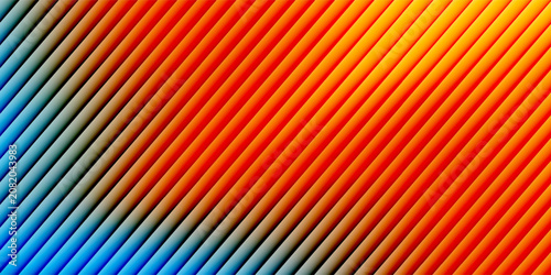 Abstract Colorful Vertical Gradient Stripes Background With Warm Red and Cool Blue Tones