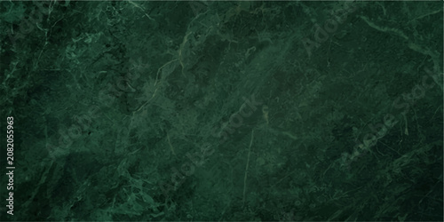 Bild auf Leinwand Abstract dark green marble texture with delicate white veining, a sophisticated and elegant backdrop for luxury or natural designs