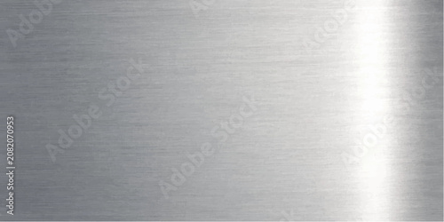 Brushed metal texture with a bright vertical highlight, offering a sleek and industrial aesthetic perfect for modern design applications.