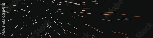Cuadro en lienzo Abstract speed motion light