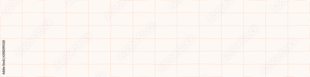 Fototapeta premium Hand sketched mesh design. Wavy linear backdrop. Irregular square artwork.