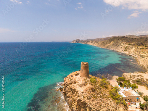 Konstfotografi Cala del Xarco, en Villajoyosa, Alicante