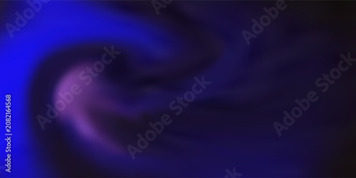Abstract dark blue and purple mesh gradient background with soft glowing light effects. modern desain benner poster vector illustartion