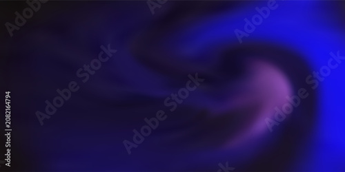 Abstract dark blue and purple mesh gradient background with soft glowing light effects. modern desain benner poster
