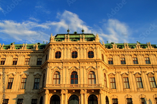 Photography Schonbrunn Palace is the summer residence of Austrian emperors of Habsburg dynas