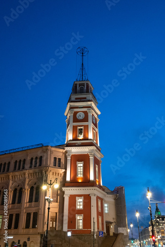  City Council Tower on the Nevsky Prospect in St Petersburg, Russia