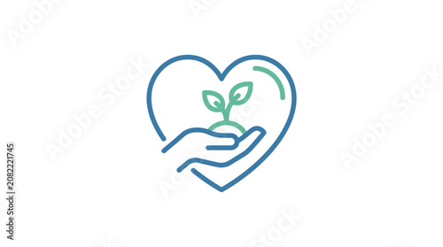 Minimalist blue outline of a light bulb on a white background, representing ideas and innovation