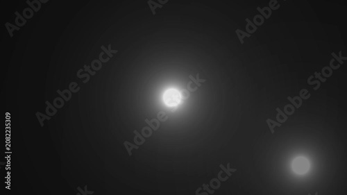 Paparazzi camera flashes, blinking flashlights animation on black background.The scene of thousands of cameras taking pictures.The concept of popularity- Flashing lens flares seamless looping.