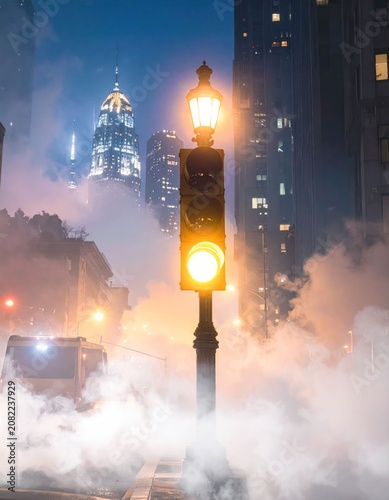 Fototapeta City lights