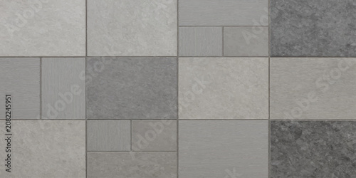 Gray light Brick Wall Texture Background with Seamless Urban Pattern and Concrete Finish.

