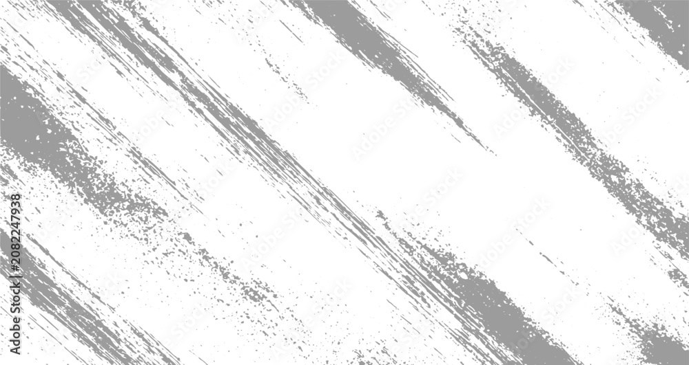 Obraz premium Grunge Diagonal Line Pattern with Distressed Grain, Fine Scratches, Dirty Noise Texture, Worn Concrete Surface, Black and White Abstract Stripe Overlay, High Resolution Vector Background.