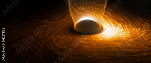 Black hole with accretion disk