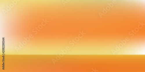 Quadro su tela Abstract warm tone colour background. Clean 3d vector design