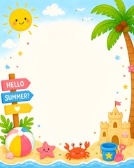 summer holiday background