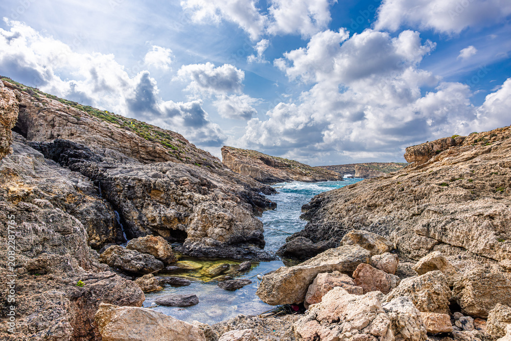 Fototapeta premium Blaue Lagune, Malta, in Europa