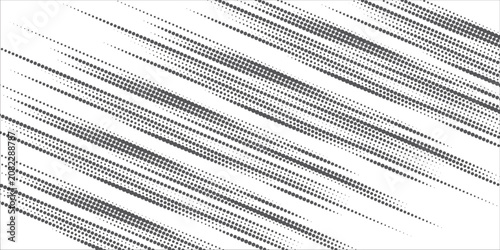 Diagonal Halftone Dots Background Texture in Retro Pop Art Style for Graphic Design