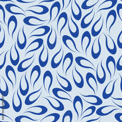 Floral seamless pattern, Flower chintz pattern seamless vector border print. Botanical batik background. Arabesque floral ornament motif for decoration fabric, women clothing, scarf, wallpaper design
