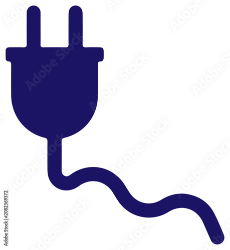 plug icon simple icon. Vector ICON all icon Viktor.
