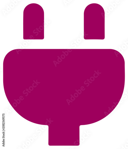 plug icon simple icon. Vector ICON all icon Viktor.
