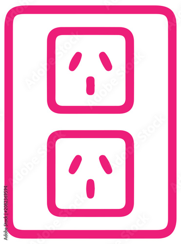 plug icon simple icon. Vector ICON all icon Viktor.
